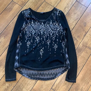 Miss me sheer sweater